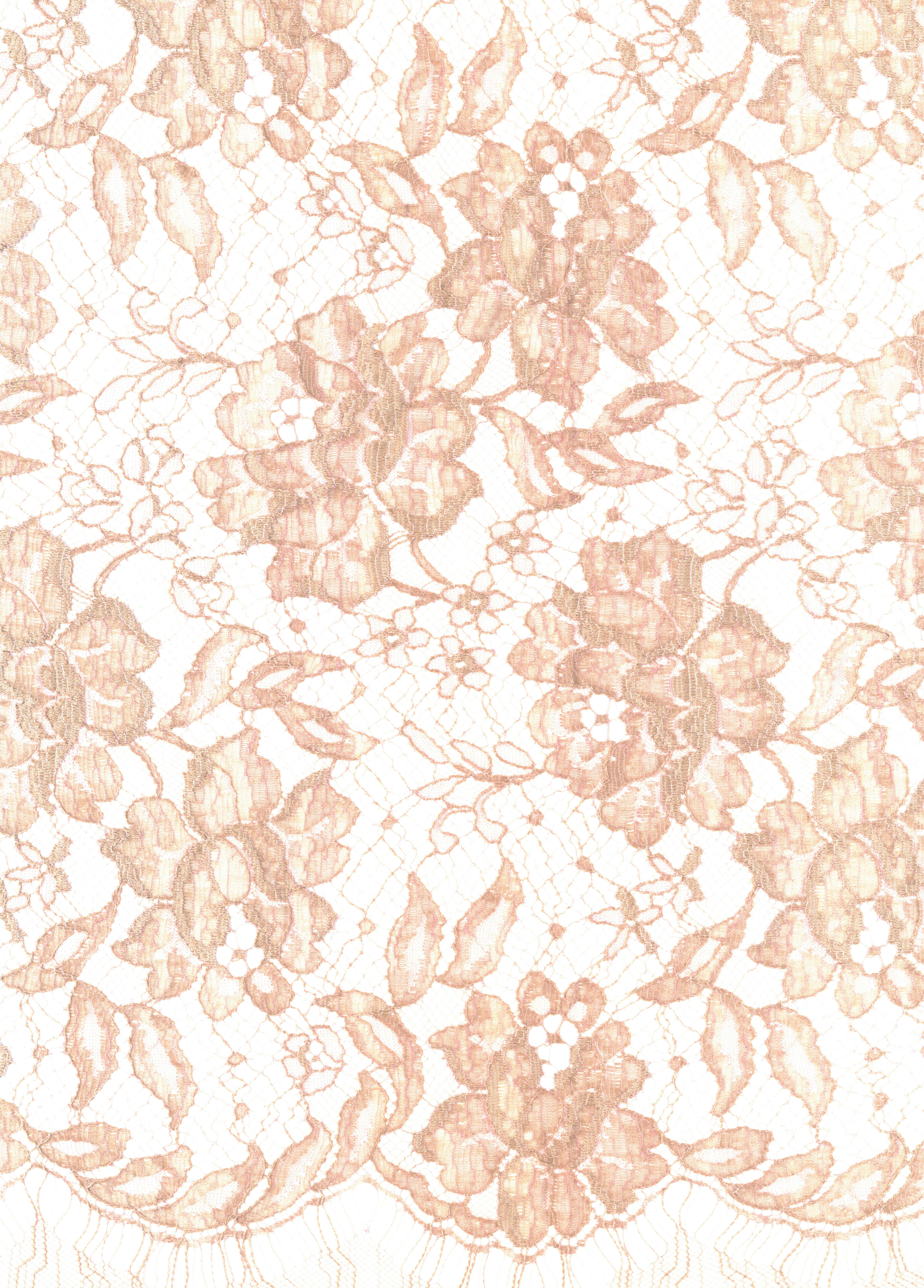 FRENCH LACE - ROSE/BEIGE